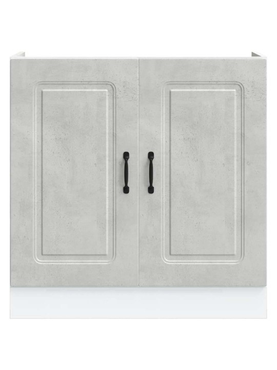 VALAMU ALUSKAPP, KALMAR, BETOONHALL, 80X46X81,5 CM, TEHISPUIT