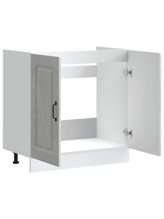 VALAMU ALUSKAPP, KALMAR, BETOONHALL, 80X46X81,5 CM, TEHISPUIT