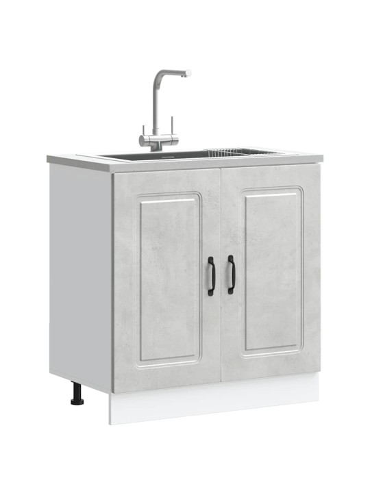 VALAMU ALUSKAPP, KALMAR, BETOONHALL, 80X46X81,5 CM, TEHISPUIT