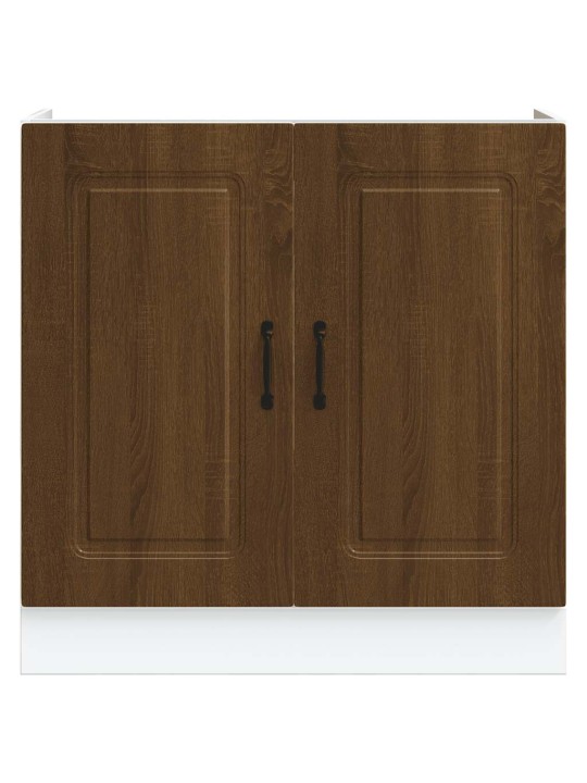 VALAMU ALUSKAPP, KALMAR, PRUUN TAMM, 80X46X81,5 CM, TEHISPUIT