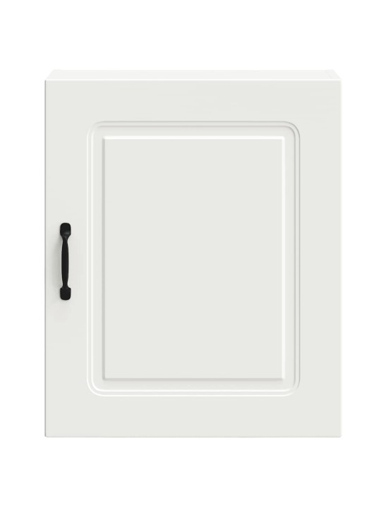KÖÖGISEINAKAPID 2 TK "KALMAR" WHITE ENGINEERED WOOD