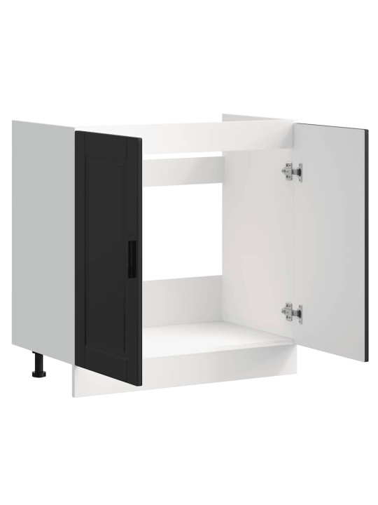 VALAMU ALUSKAPP, PORTO, MUST, 80X46X81,5 CM, TEHISPUIT