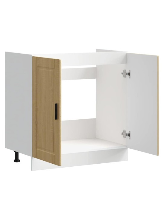 VALAMU ALUSKAPP, PORTO, SONOMA TAMM, 80X46X81,5 CM, TEHISPUIT