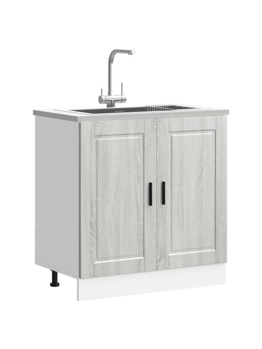 VALAMU ALUSKAPP, PORTO, HALL SONOMA TAMM 80X46X81,5CM TEHISPUIT