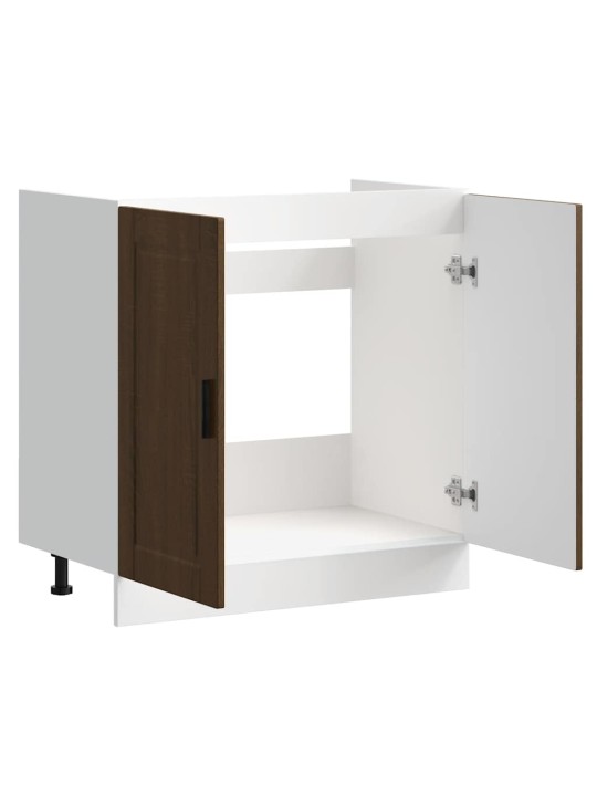 VALAMU ALUSKAPP, PORTO, PRUUN TAMM, 80X46X81,5 CM, TEHISPUIT