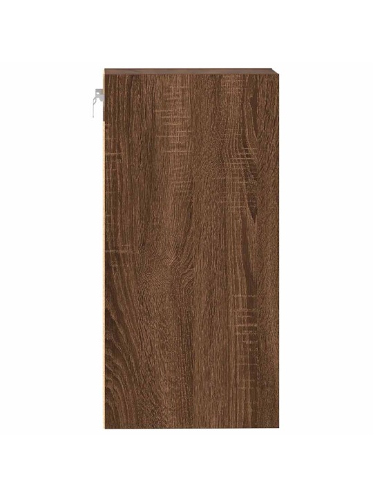 RIPPKAPP “RIGA” PRUUN TAMM 20X29,5X60 CM ENGINEERED WOOD