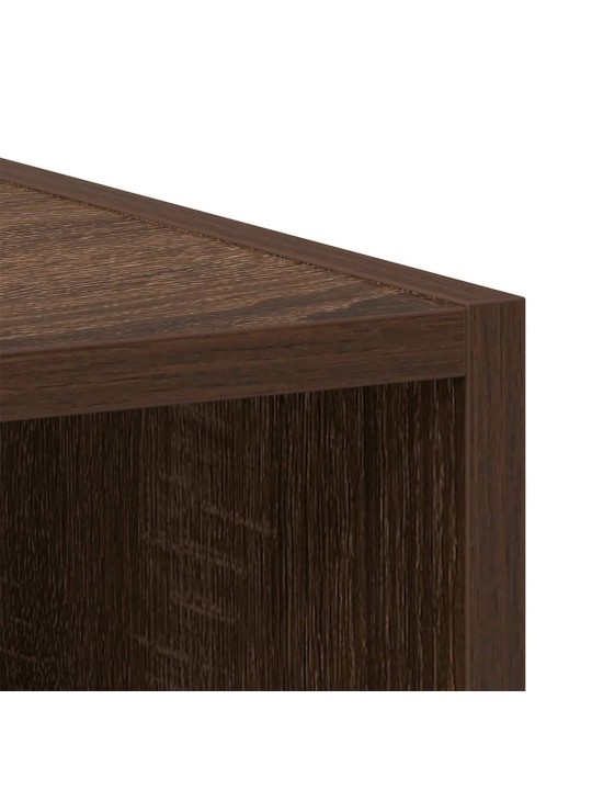 RIPPKAPP “RIGA” PRUUN TAMM 20X29,5X60 CM ENGINEERED WOOD