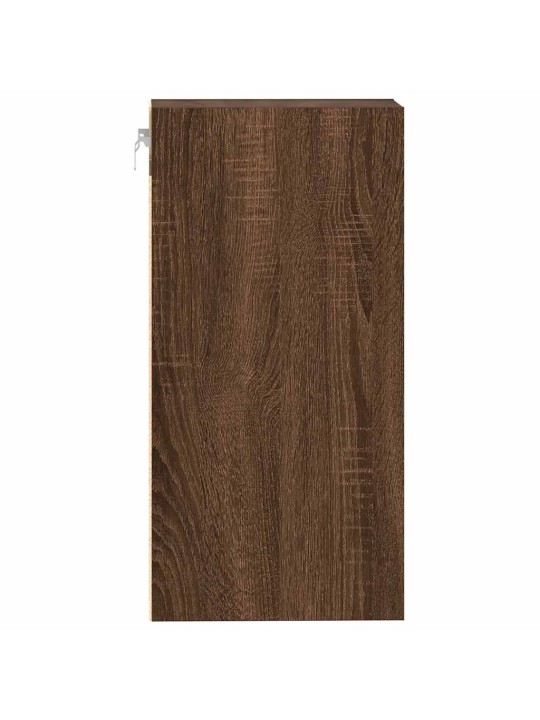 RIPPKAPP “RIGA” PRUUN TAMM 30X29,5X60 CM ENGINEERED WOOD