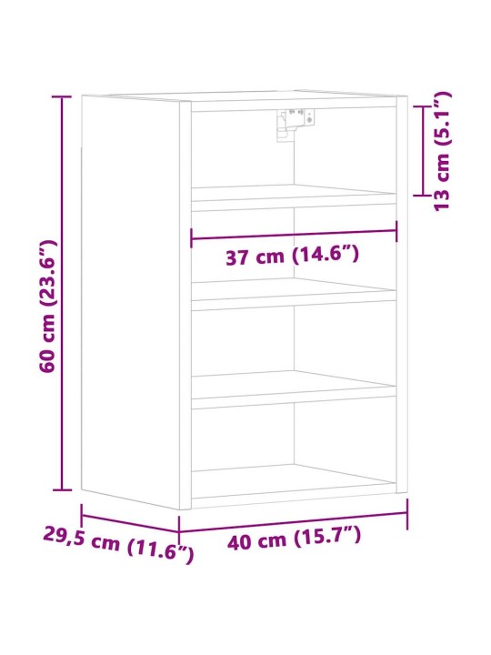RIPPKAPP “RIGA” SUITSUTAMM 40X29,5X60 CM EHITUSPUIT
