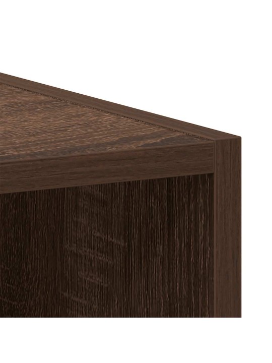 RIPPKAPP “RIGA” PRUUN TAMM 40X29,5X60 CM ENGINEERED WOOD