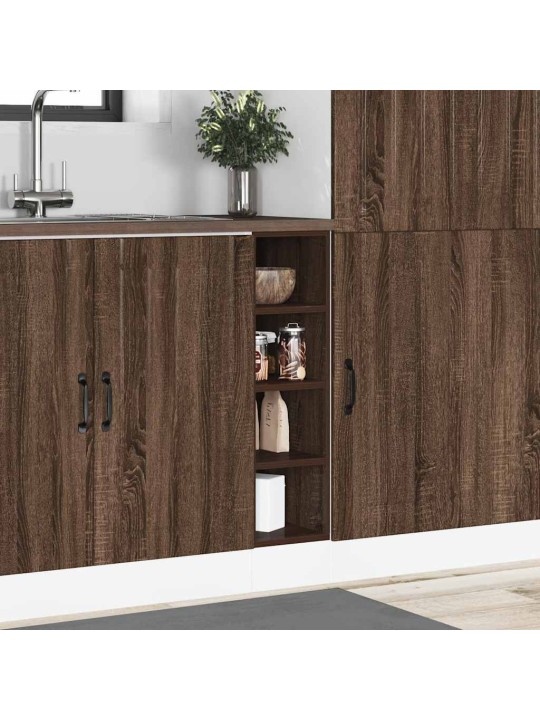 ALUMINE KAPP “RIGA” PRUUN TAMM 20X44,5X81,5 CM EHITUSPUIT