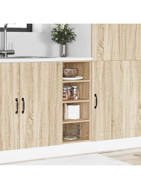 ALUMINE KAPP “RIGA” SONOMA TAMM 30X44,5X81,5 CM EHITUSPUIT