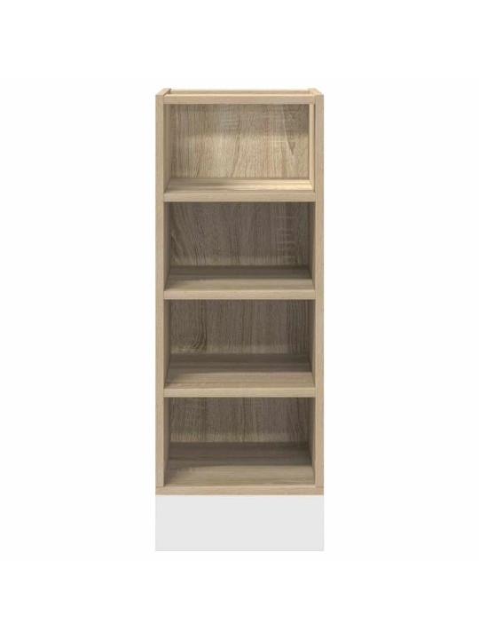 ALUMINE KAPP “RIGA” SONOMA TAMM 30X44,5X81,5 CM EHITUSPUIT