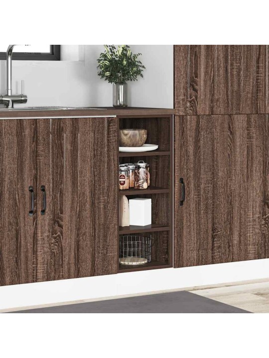 ALUMINE KAPP “RIGA” PRUUN TAMM 30X44,5X81,5 CM EHITUSPUIT