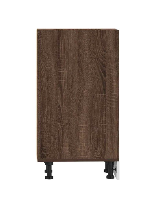 ALUMINE KAPP “RIGA” PRUUN TAMM 30X44,5X81,5 CM EHITUSPUIT