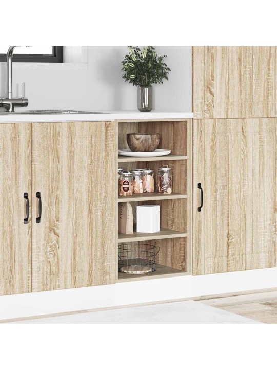 ALUMINE KAPP “RIGA” SONOMA TAMM 40X44,5X81,5 CM EHITUSPUIT