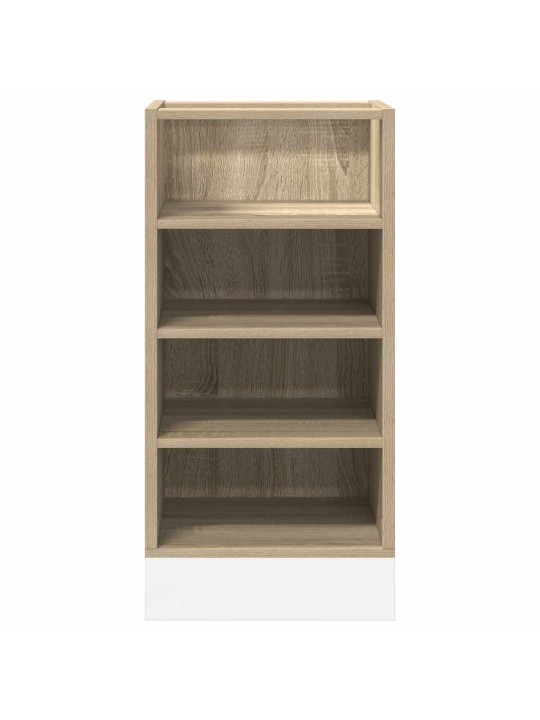 ALUMINE KAPP “RIGA” SONOMA TAMM 40X44,5X81,5 CM EHITUSPUIT