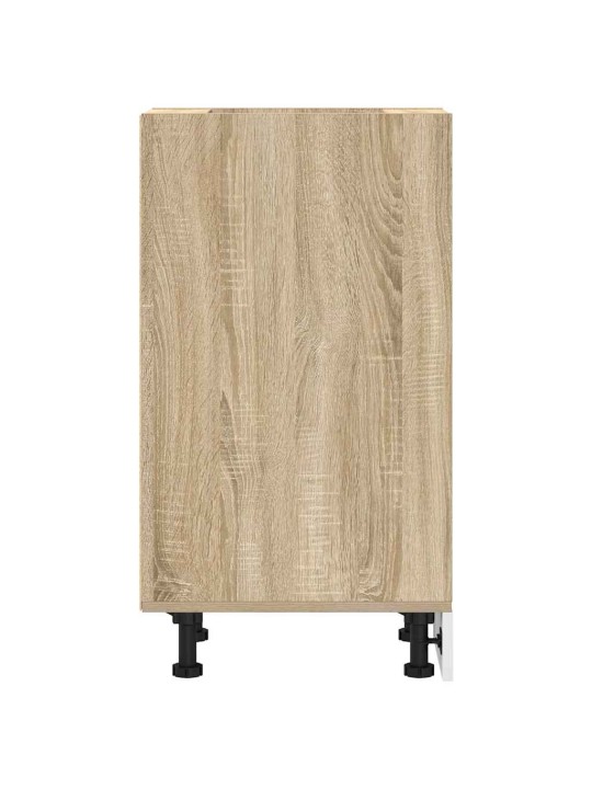 ALUMINE KAPP “RIGA” SONOMA TAMM 40X44,5X81,5 CM EHITUSPUIT