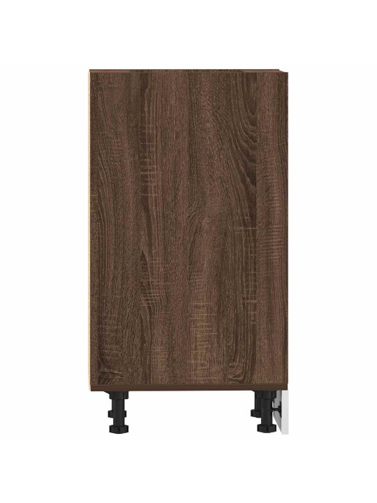 ALUMINE KAPP “RIGA” PRUUN TAMM 40X44,5X81,5 CM EHITUSPUIT
