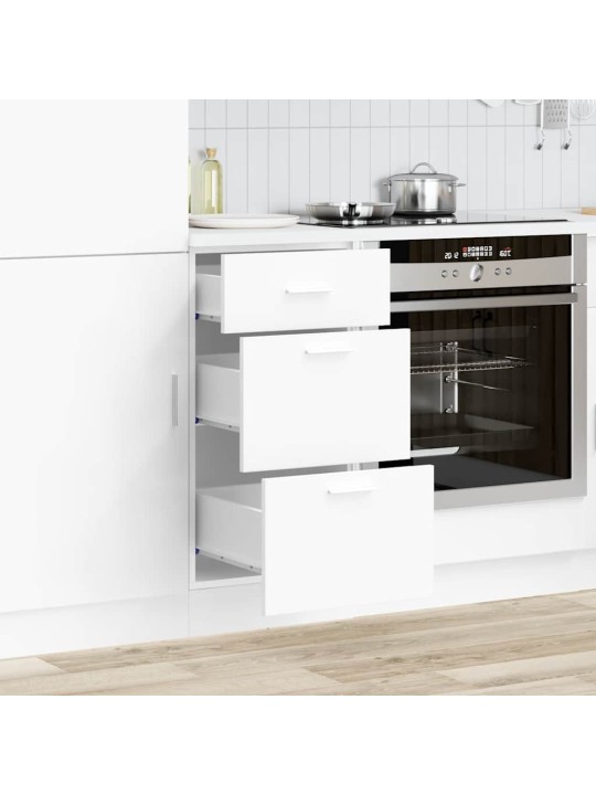 ALUMINE KAPP “LYON” VALGE 40X46X81,5 CM ENGINEERED WOOD