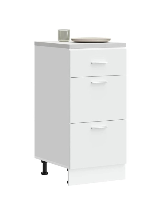 ALUMINE KAPP “LYON” VALGE 40X46X81,5 CM ENGINEERED WOOD