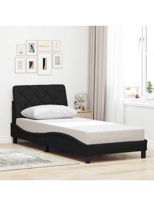 VOODIRAAM ILMA MADRATSITA , MUST, 80X200CM, KANGAS