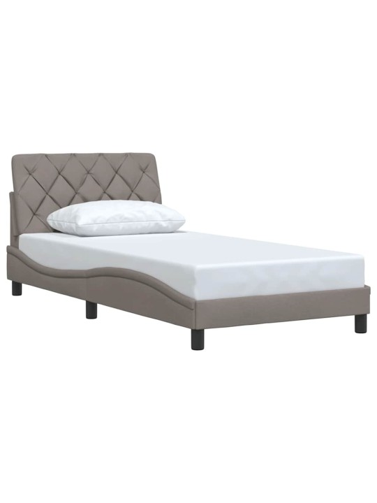 VOODIRAAM ILMA MADRATSITA TAUPE 100X200 CM KANGAS