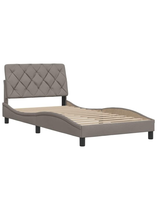 VOODIRAAM ILMA MADRATSITA TAUPE 100X200 CM KANGAS