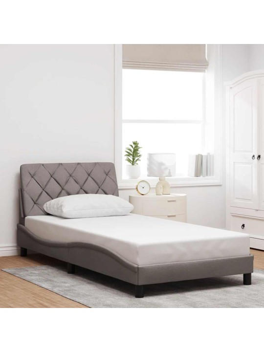 VOODIRAAM ILMA MADRATSITA TAUPE 100X200 CM KANGAS