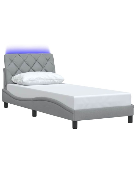 VOODIRAAM LED-IGA ILMA MADRATSITA, HELEHALL, 90X190 CM, KANGAS