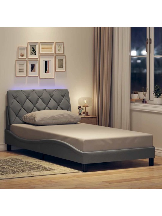 VOODIRAAM LED-IGA ILMA MADRATSITA, HELEHALL, 100X200 CM, KANGAS