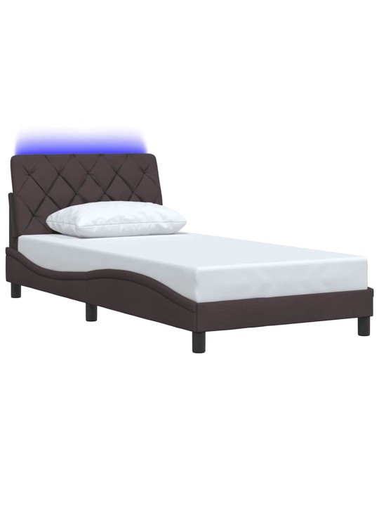 VOODIRAAM LED-IGA ILMA MADRATSITA TUMEPRUUN 100X200 CM KANGAS