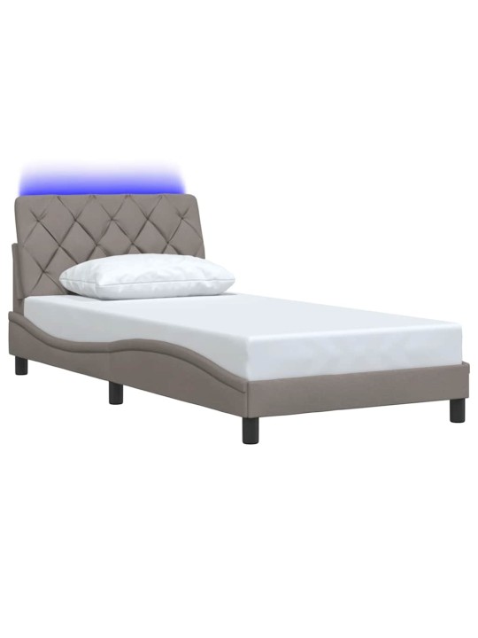 VOODIRAAM LED-IGA ILMA MADRATSITA TAUPE 100X200 CM KANGAS