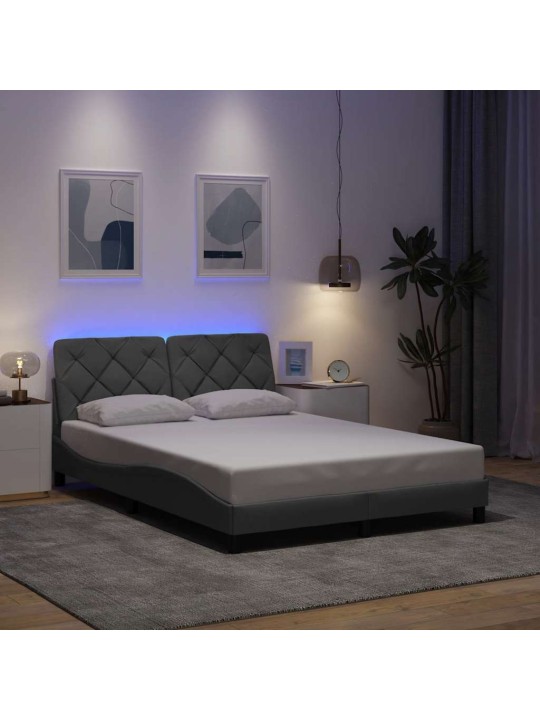 VOODIRAAM LED-IGA ILMA MADRATSITA, HELEHALL, 140X190 CM, KANGAS