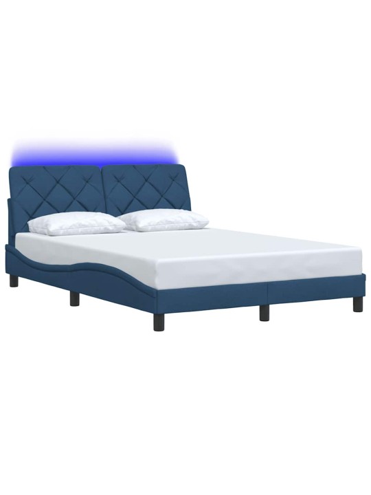 VOODIRAAM LED-IGA ILMA MADRATSITA, SININE, 140X190 CM, KANGAS