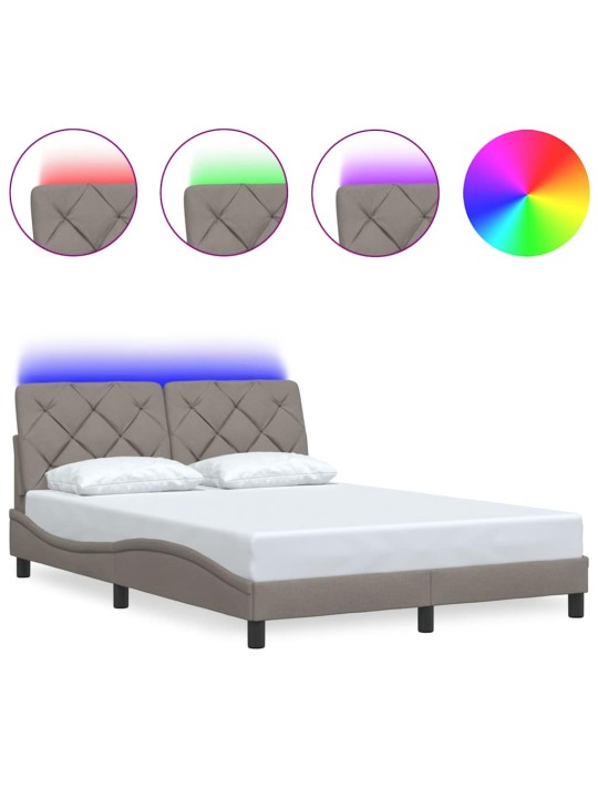 VOODIRAAM LED-IGA ILMA MADRATSITA, 140X200 CM, KANGAS