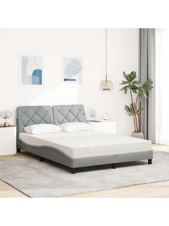VOODI MADRATSIGA, HELEHALL, 140X200 CM, KANGAS