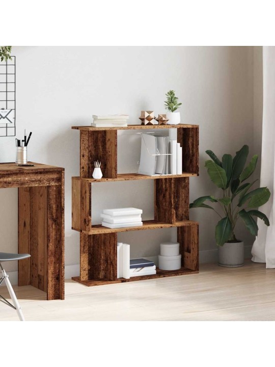 RAAMATUKAPP VANA PUIT 80X24X96 CM ENGINEERED WOOD