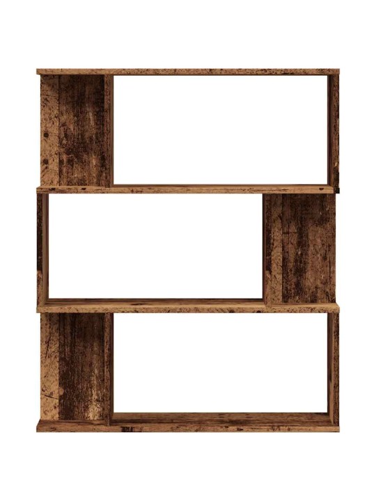 RAAMATUKAPP VANA PUIT 80X24X96 CM ENGINEERED WOOD