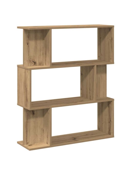 RAAMATUKAPP ARTISAN OAK 80X24X96 CM ENGINEERED WOOD