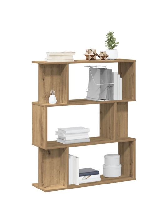 RAAMATUKAPP ARTISAN OAK 80X24X96 CM ENGINEERED WOOD