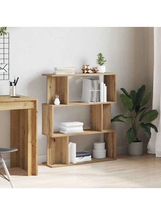 RAAMATUKAPP ARTISAN OAK 80X24X96 CM ENGINEERED WOOD