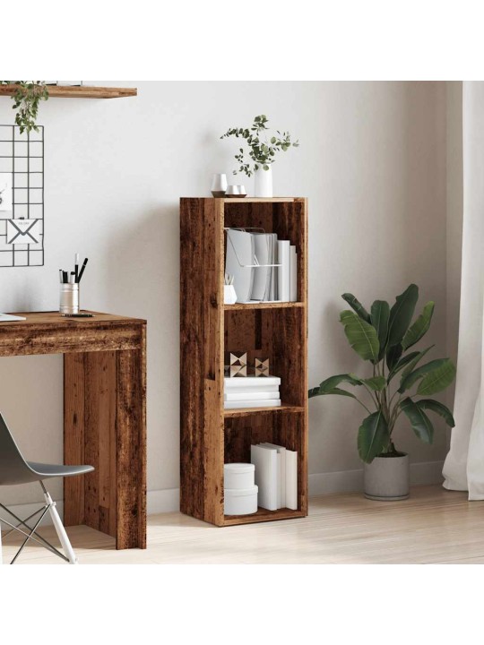 RAAMATUKAPP VANA PUIT 36X30X114 CM ENGINEERED WOOD