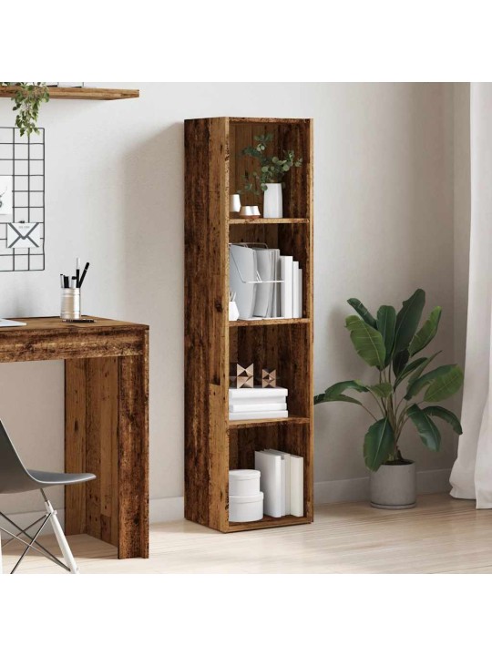 RAAMATUKAPP VANA PUIT 36X30X143 CM ENGINEERED WOOD
