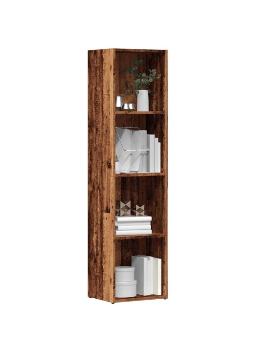 RAAMATUKAPP VANA PUIT 36X30X143 CM ENGINEERED WOOD