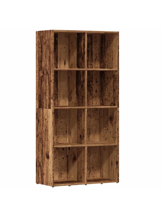 RAAMATUKAPP VANA PUIT 66X30X130 CM ENGINEERED WOOD