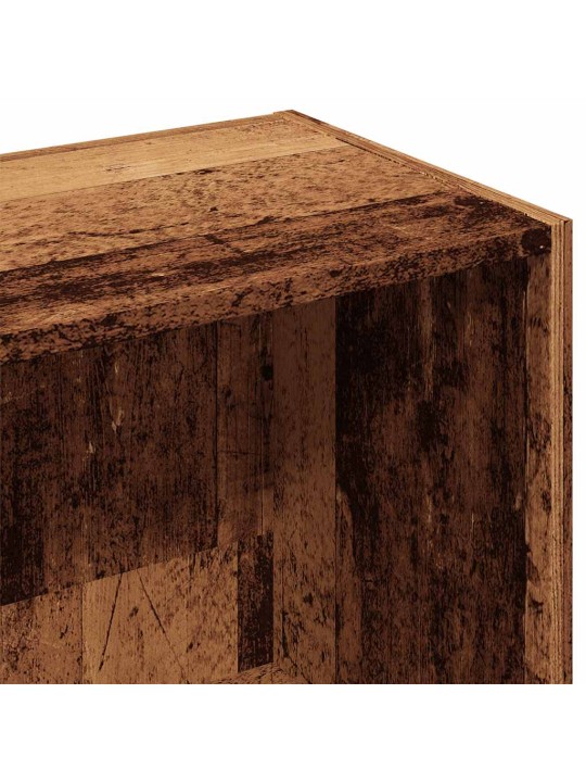 RAAMATUKAPP VANA PUIT 66X30X130 CM ENGINEERED WOOD