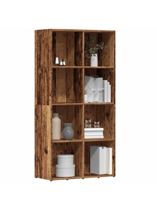 RAAMATUKAPP VANA PUIT 66X30X130 CM ENGINEERED WOOD