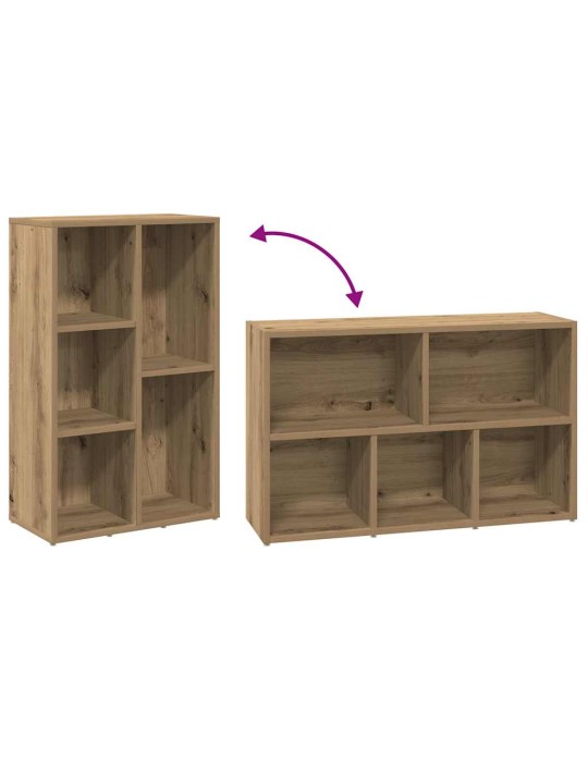 RAAMATUKAPP ARTISAN OAK 50X25X80 CM ENGINEERED WOOD