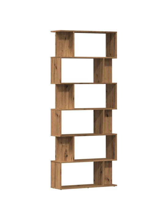 RAAMATUKAPP ARTISAN OAK 80X24X192 CM ENGINEERED WOOD